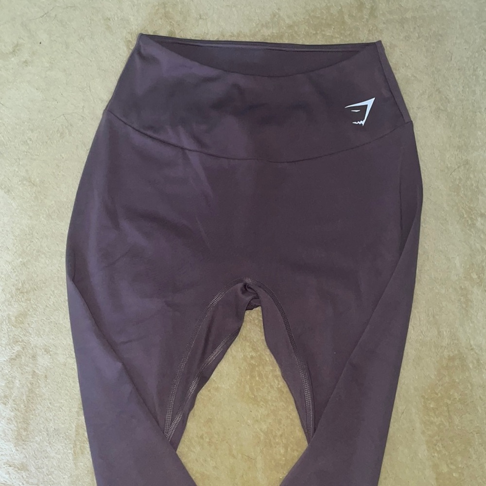 Gym Shark brown, Capri leggings